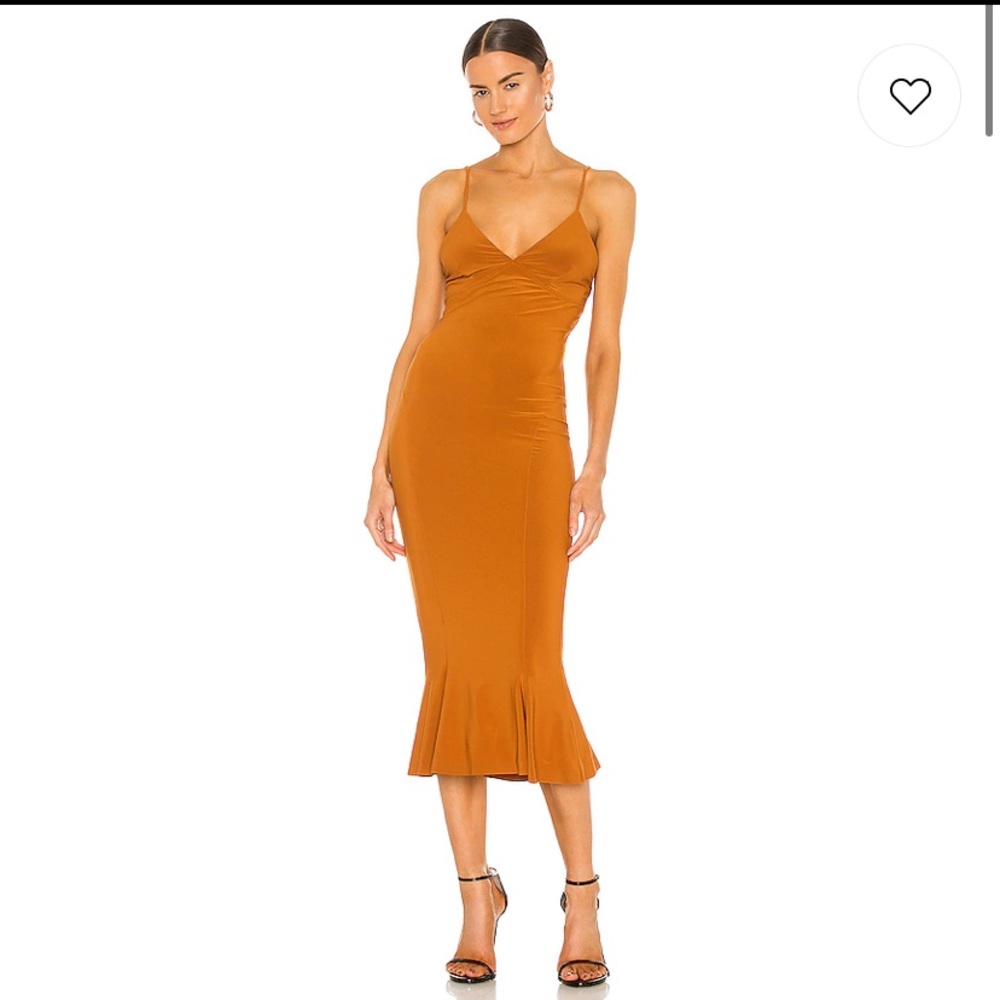 REVOLVE Slip Fishtail Dress in Bronze
Norma Kamali